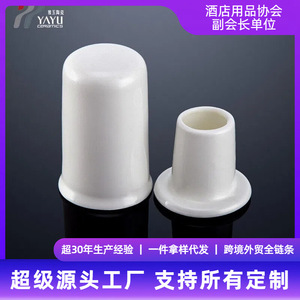 Salero de cerámica, botella de condimentos de porcelana blanca para hoteles, restaurantes, clubes, venta al por mayor - Product Image 3