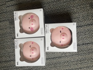 Gương Trang Điểm Có Đèn LED Mới 2021 Quạt Cầm Tay Mini Hình Động Vật Với Gương Trang Điểm Gương Bỏ Túi Có Đèn Led - Product Image 6