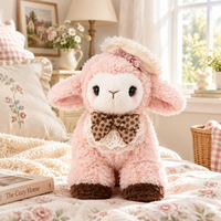 Fabricant de jouets en peluche personnalisés, agneaux et moutons en peluche, jouets doux, vente en gros, OEM, ODM, fournisseur direct d'usine, fournisseur en gros pour les cadeaux d'enfants