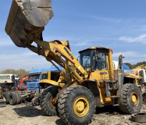 Chargeur sur pneus Komatsu fabriqué au Japon WA400 chargeur frontal Komatsu 4 tonnes pas cher 3.2cbm prix bas en vente - Product Image 4