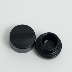 Cannacoast-Frascos de crema de vidrio concentrado con logotipo personalizado, 5G, 10g, 20G, 30g, 50g, negro transparente, resistente a los niños, plástico para el cuidado de la piel personalizado - Product Image 2