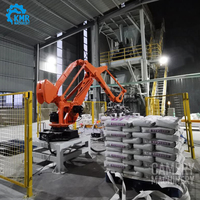 Robot Paletizador Automático con Brazo Robótico, PLC y Sistema de Visión para Alimentos, Tabaco, Latas, Papel, Empaquetado y Logística