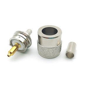 UHF ตัวเชื่อมต่อแบบจีบตัวผู้ <span class=keywords><strong>PL</strong></span>-259อะแดปเตอร์มุมขวา90องศา RG58สายโคแอกเชียลสีเงิน LMR195 RG142สำหรับใช้งาน RF - Product Image 2