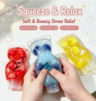 Jouet anti-stress en peluche ultra-doux et à remontée lente, en forme de dentifrice compressible, pour soulager l'anxiété