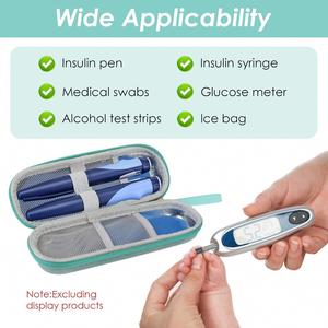 Estuche de Insulina y Bolsa para Diabéticos de EVA de Moda - Maleta de Viaje Portátil con Enfriador de Hielo (Verde) Para Todas las Estaciones, Origen China - Product Image 4