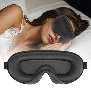 Masque de sommeil 3D profilé et bandeau doux et confortable pour bloquer la lumière - Product Image 5