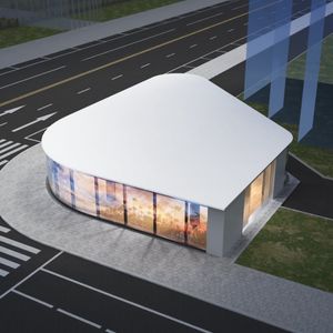 كبسولة منتجع ذكية متنقلة فاخرة مخصصة من الفولاذ المقاوم للصدأ في الهواء الطلق - Product Image 2