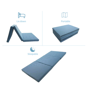 Best Selling Soft Thin Poe air fiber 3 Folding Mattress Guest Floor Mattress Folding Bed Mattress With For Folding Bed