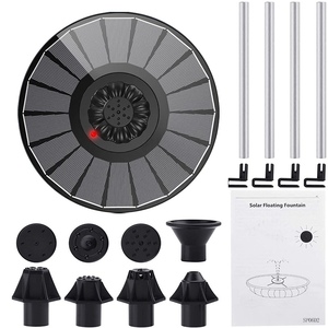 2025 fontaine d'eau flottante à énergie solaire étanche <span class=keywords><strong>pour</strong></span> la maison maison hôtel jardin décoration bain d'oiseau extérieur - Product Image 3