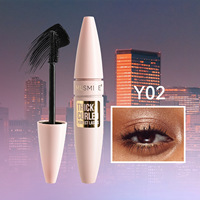 Mascara coloré imperméable longue tenue, effet recourbant et épaississant, maquillage pour les yeux multicolore pour les soirées