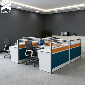 Escritorio de Oficina Modular Personalizable, Estaciones de Trabajo en Cubículos que Ahorran Espacio, Mesa de Oficina para Computadora OEM para <span class=keywords><strong>Empresas</strong></span> - Product Image 2