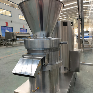 Machine de fabrication de sauce céleri, igname et tahini à prix compétitif Machine de fabrication de moulin colloïdal Machine de fabrication de beurre d'arachide Moulin colloïdal - Product Image 5