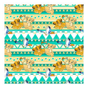 Tissu tricot extensible en coton (90%) et élasthanne (10%) imprimé numérique personnalisé motif <span class=keywords><strong>Roi</strong></span> <span class=keywords><strong>Lion</strong></span>, écologique, pour robes - Vente directe usine - Product Image 6