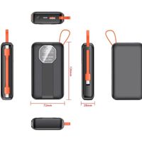 Chargeur de téléphone 45W à prix d'usine, grande capacité 20000 mAh, batterie externe SK45, chargeur portable pour Samsung
