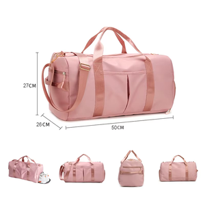 Sac de sport Jinlangte, nouveau design personnalisé, grande capacité, pour le yoga, les voyages, sac de fitness portable <span class=keywords><strong>avec</strong></span> compartiment pour chaussures - Product Image 2