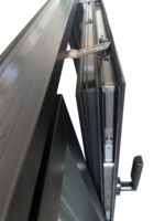 Fenêtre coulissante multifonctionnelle en alliage d'aluminium, étanchéité à l'air, étanchéité à l'eau, isolation thermique, isolation acoustique pour l'extérieur de la maison
