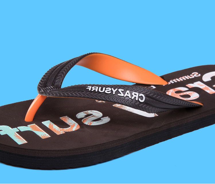 Summer Casual Flip-flops Slippers Tow Clip Rubber PVC EVA Non-slip Vietnam Slippers Men Filp Flops