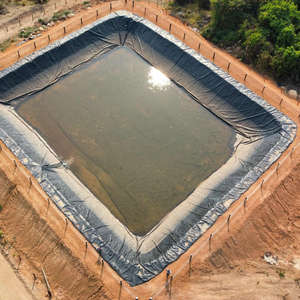 Экологическая геомембрана HDPE для очистных сооружений, противопросачивающаяся пленка - Product Image 6