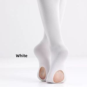 Medias de ballet 60D de alta calidad Leggings de baile convertibles ultrasuaves Bragas de baile de bailarina con agujero Daydanc - Product Image 5