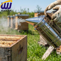 Kit d'outils d'apiculture en plastique WANJIA, nouvel ensemble d'équipement pour les apiculteurs débutants