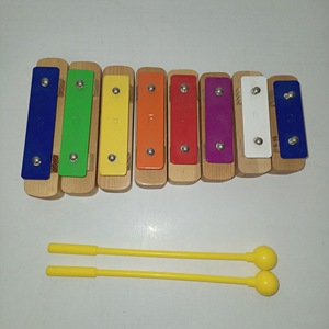 Instrument de percussion professionnel <span class=keywords><strong>portable</strong></span>, <span class=keywords><strong>xylophone</strong></span> à huit tons, plaque en aluminium de couleur piano - Product Image 6