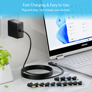 Cargador Universal para Portátiles Belker de 90W para Dell, HP, Acer, Asus, Lenovo, Toshiba, Samsung, Sony, Fujitsu - Product Image 6