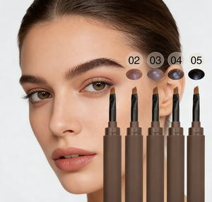 Vegane Augenbrauenfarbe - Doppelköpfige Wasserfeste Formel mit Langanhaltenden Schwarzen & Braunen Farbtönen, Großhandel mit Eigenem Logo - Product Image 1