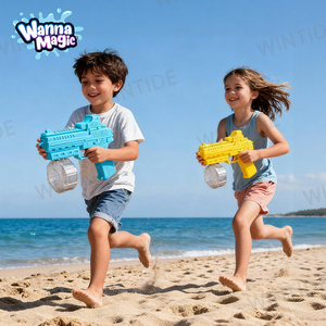 WANNA MAGIC ODM OEM Pistola de Agua de Plástico al por Mayor, Juguete de Verano para Batallas al Aire Libre para Niños - Product Image 3