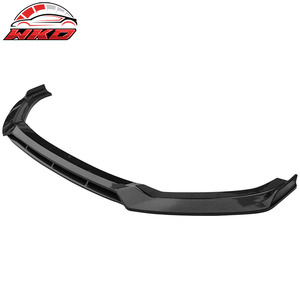 Convient pour Audi S3 A3 2017-2020, lèvre de pare-chocs avant style IKON, imprimé fibre de carbone - Product Image 5