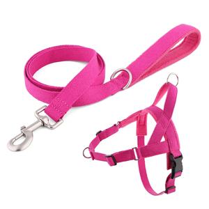 Factory Direct Umwelt freundliche Hanfgurt-Hunde leine Easy Clean Hundehalsband-Leine und Geschirrset mit weicher Fleece-Polsterung - Product Image 2
