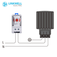 Termostato de Grado Industrial con Control de Temperatura Confiable, Sensor de Alta Sensibilidad, Interfaz USB, OEM/ODM, Plástico