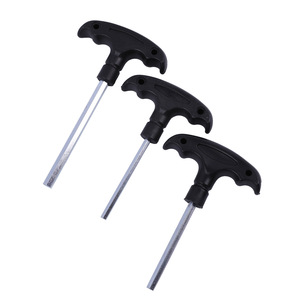 Llave hexagonal tipo T Hundred Saints de 3 mm, 4 mm y 5 mm, de acero endurecido, métrica, para herramientas de montaje DIY. - Product Image 4