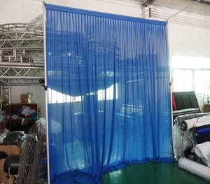 <b>Adjustable</b> 10ft Double Circle Backdrop Stand Pipe and Drape Heavy Duty Wedding Decorations Backdrop Kits - Product Image 6