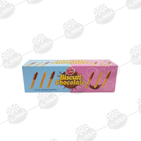 Venta al por mayor de palitos de galleta con chocolate dulce y mermelada, barra de galleta de chocolate Halal, envasados individualmente en blíster, dulce para niños