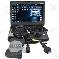 Multiplexor CF53 Toughbook para 2024 Genuine Xentry MB Star C6 MB Star C6 VCI con WIFI Dongle + Cable de 14 pines PK SD Connect c4 c5