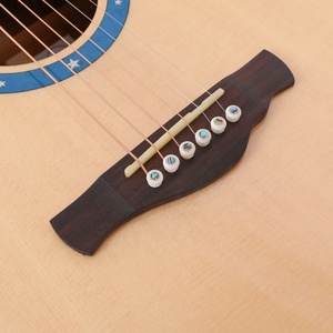 STARWAY 41 Inch Carbon Fibre Spruce Acoustic Guitar Manual Solid Top Cutaway 6 <b>Strings</b> Guitar <b>Instrument</b> for Beginner - Product Image 4