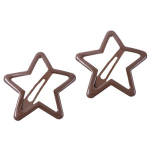 Barrette à cheveux étoile à cinq branches 12 cm en résine plastique, clip BB pour enfant, usage quotidien - Product Image 5