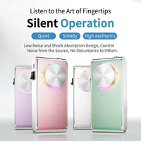 Outil de polissage des ongles silencieux et absorbant les chocs, perceuse à ongles portable avec batterie rechargeable pour une utilisation confortable