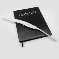 Vente en gros, livraison directe, papeterie, carnet Death Note, carnet en cuir, anime