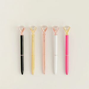 Stylo bille promotionnel personnalisé en aluminium durable avec logo gravé, encre bleue et noire, diverses couleurs, métal - Product Image 3