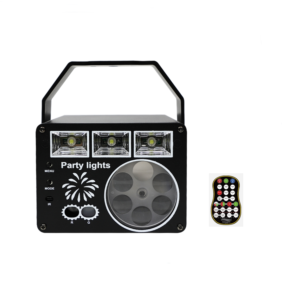 New Product Party DJ Disco Light RGBW 48 Patterns Strobe LED Beam Stage Light for Holiday