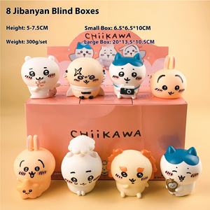 سلسلة كاملة من Jiikawa مصنوعة يدويًا لتمثال المشاهير عبر الحدود من Labubu ، مخزون العناصر الساخنة للشحن الفوري - Product Image 3