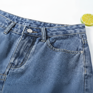Nuevos pantalones cortos de mezclilla con agujeros rasgados Sexy American Jeans Shorts Mujeres Venta al por mayor Jeans de mujer Tallas grandes Short Major Jeans Sexy Stretch's - Product Image 1