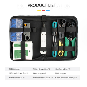 Kit d'Outils de <span class=keywords><strong>Maintenance</strong></span> <span class=keywords><strong>et</strong></span> Réparation <span class=keywords><strong>Informatique</strong></span> Réseau – Ensemble d'Outils à Main pour l'Entretien des Ordinateurs - Product Image 4