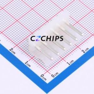 CH3.96-6P ZZ Wire-to-Board Pin Header Through hole Component (THT),P=3.96mm Connector 1x6P 3.96mm Through Hole CH - Product Image 1