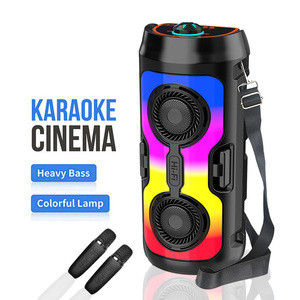 ลำโพง ZQS421110XW พร้อมส่ง ลำโพงคู่ขนาด 4 <span class=keywords><strong>นิ</strong></span>้ว ระบบเสียงไร้สาย TWS แบตเตอรี่ในตัว เหมาะสำหรับกิจกรรมกลางแจ้ง ร้อง<span class=keywords><strong>ค</strong></span>าราโอเกะแบบพกพา - Product Image 1