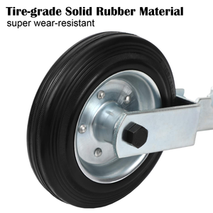 <span class=keywords><strong>Roue</strong></span> de support de porte de support de porte d'oscillation de rotation de 6 pouces 360 ° <span class=keywords><strong>pour</strong></span> la barrière de maillon de chaîne - Product Image 4