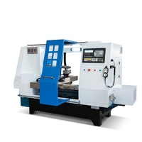 Lang Ruixing Automatische, gebruiksvriendelijke horizontale CNC-draaibank voor hobbygebruik, enkelvoudige spindel, lichtgewicht LX-400