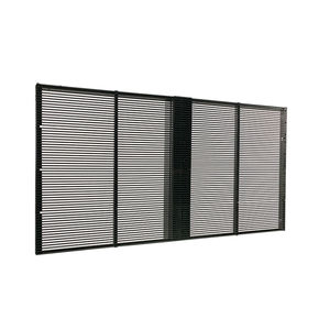 Interior P3.91 P391 Publicidad LED Pantalla transparente Pared de video montada en la pared Ventanas de vidrio para elevador Pantalla Led - Product Image 5