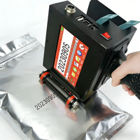 Impresora de Inyección de Tinta Portátil Automática de Alta Velocidad 80m/min 530Plus USB con Batería para Codificación de Códigos QR y de Barras